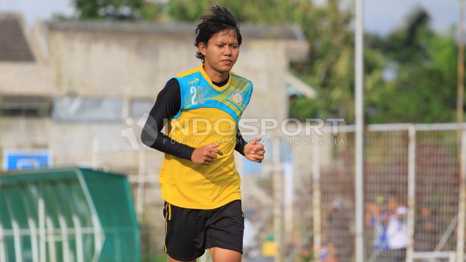 Adam Alis saat berseragam Arema FC. Copyright: © Ian Setiawan/Indosport